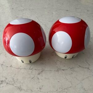 Super Nintendo World Toadstool Cafe Mario Toad Mushroom Soup Bowl